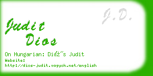 judit dios business card